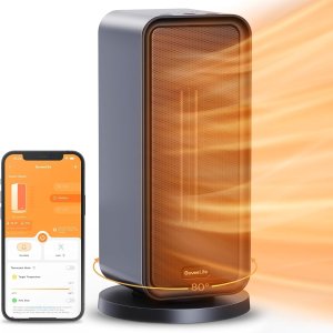 💥史低价💥：Govee Life 1500W Wi-Fi蓝牙智能陶瓷电暖器 支持语音助手