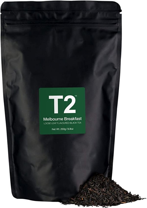 T2 Tea 墨尔本早餐红茶, 250g (8.8 Ounce)
