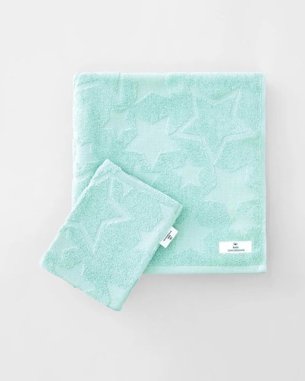 纯棉毛巾套装 浴巾+地垫