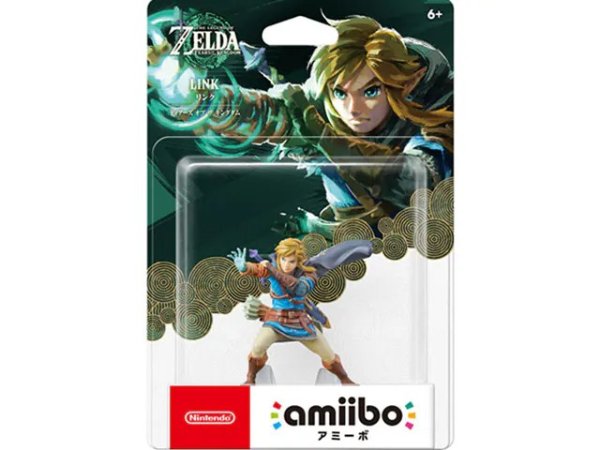 《塞尔达传说 王国之泪》新款 林克 Amiibo 手办