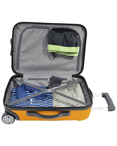 Traveler’s Choice Rome 21in Hard-shell Carry-On Upright
