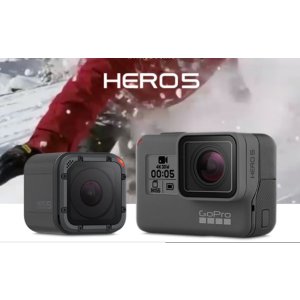 比黒五低：GoPro HERO5 运动相机促销 上天入海无所不能~