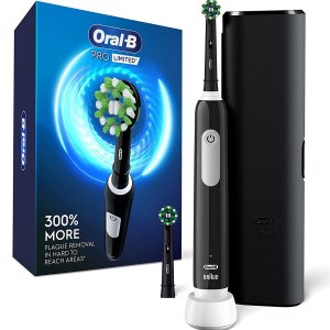 史低价：Oral-B Pro Limited 电动牙刷 武士黑小圆头