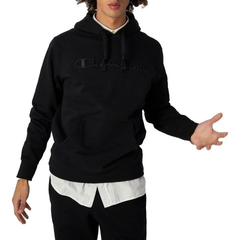 Champion半价！男士黑色卫衣