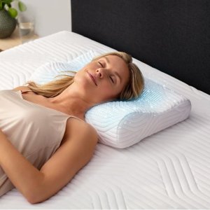 Tempur 乳胶记忆枕 回弹慢 感温设计 拯救你的颈椎和富贵包