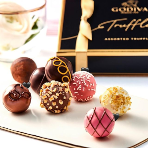 超后一天：Godiva 生日节日一盒就够了 分享甜蜜时光 松露礼盒$21.95