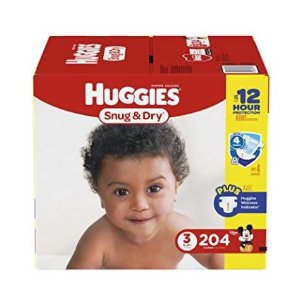 好奇Huggies Snug & Dry 纸尿裤 1-6号 (128-252片)