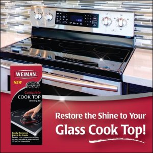 Weiman Complete 钢化玻璃清洁套件 厨房必备清洁神器