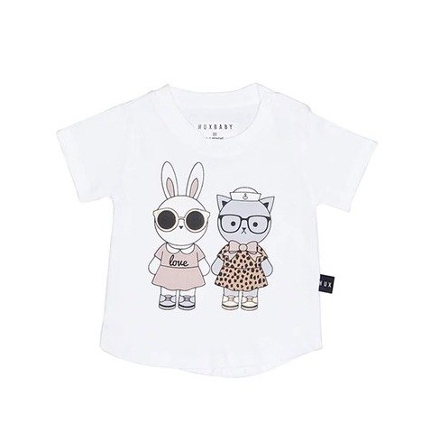 兔猫友谊T恤