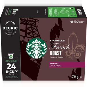 年度新低！Starbucks 法式深度烘焙Kcup胶囊24杯