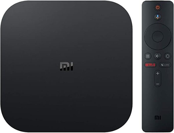 Mi 电视盒子S - 4K HDR,Android 8.1,语音遥控