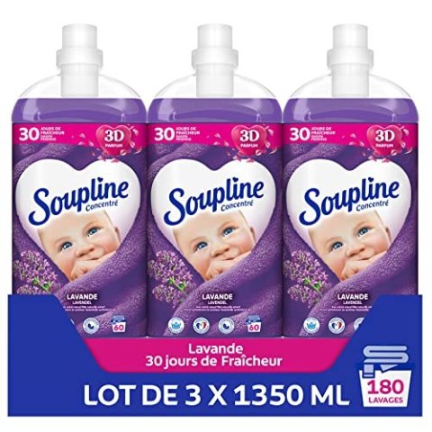 SOUPLINE - 洗衣液 3 x 1,35 L