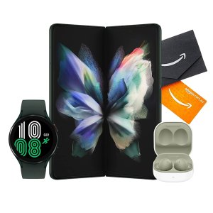 三星 Galaxy Fold3折叠手机+Watch 4手表+Buds 2耳机+$100礼卡