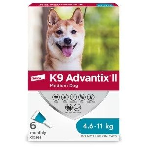 K9 Advantix II 驱虫药适用于中型犬