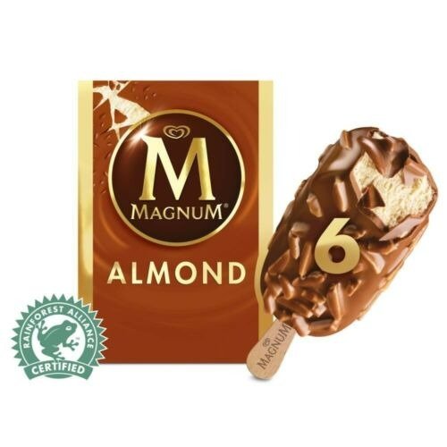 梦龙 Almond Mini Ice Cream Sticks 6 Pack 360mL
