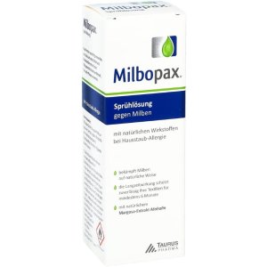 MILBOPAX 除螨喷雾 有机margosa提取物 尘螨过敏有效