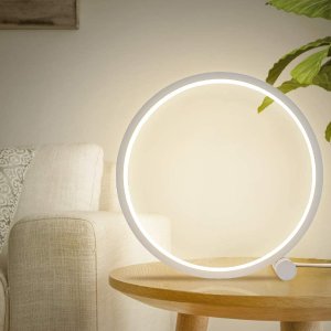 史低价：GEPROSMA 高颜值创意环形 LED护眼台灯/装饰灯