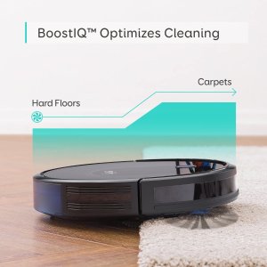 eufy 扫地机器人 BoostIQ™技术强力清洁 1500Pa吸力静音工作