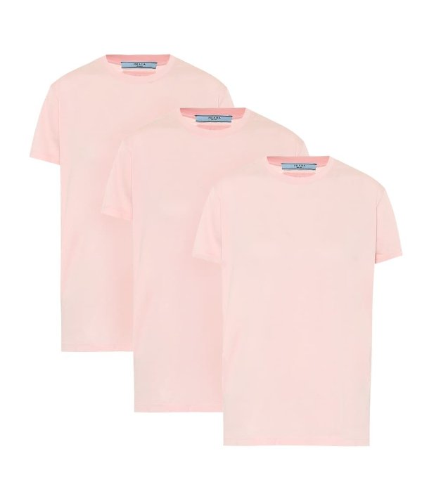 粉色T恤3件装