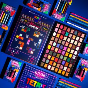 美妆速递：回到80年代 NYX x Tetris 联名美妆 带你穿梭美好时光