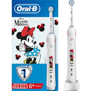Oral-B Junior 米妮图案儿童电动牙刷 6岁以上适用 5.6折特价