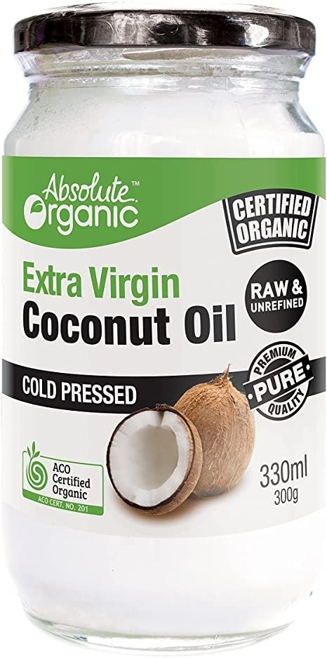 Absolute Organic Extra Virgin 椰子油, 300g