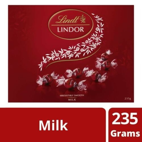 Lindor Milk Chocolate Balls Gift Box 235g
