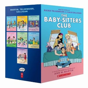 儿童畅销书《The Baby-Sitters Club Graphix 保姆俱乐部》全彩漫画1-7全集