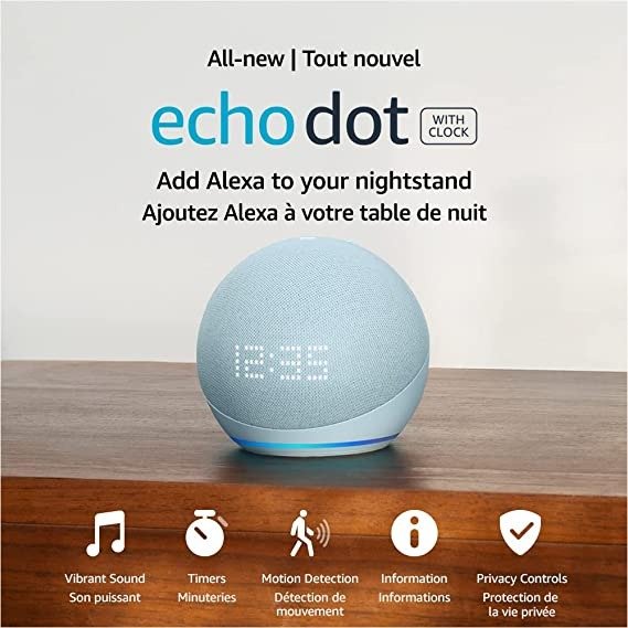  Echo Dot 5 时钟版