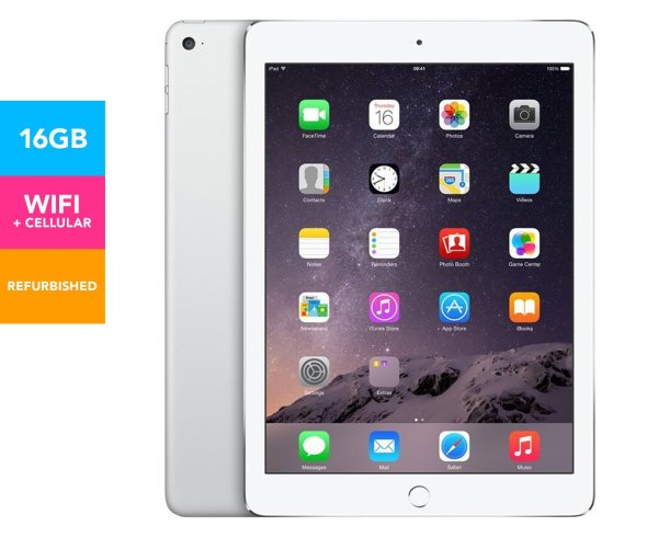 Pre-Owned Apple iPad Air 16GB WiFi + 4G - Silver