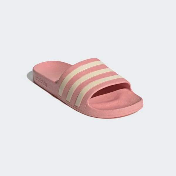 Adilette 草莓粉凉鞋