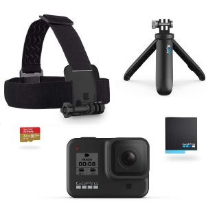 GoPro Hero 8 运动相机5件套 户外运动必备好帮手