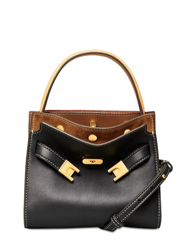 SM LEE RADZIWILL LEATHER TOP HANDLE BAG