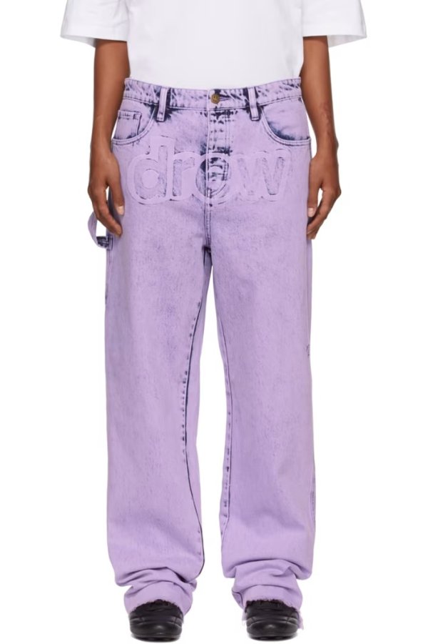SSENSE 独家 紫色牛仔裤