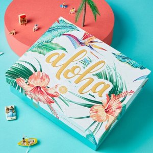 GlossyBox 7月特别版Aloha盲盒热卖 总价值超过€100它不香吗