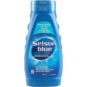 Selsun Blue爆款去屑洗发水300ml 蓝色