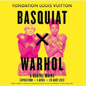 8月28日截止Basquiat X Warhol 联名展《四手作画》