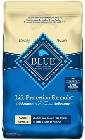 Blue Life Protection Formula 天然干狗粮成年犬鸡肉和糙米 6.8 千克