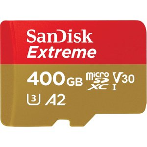 折扣升级：SanDisk闪迪 400GB Extreme 4K摄影的必选内存卡