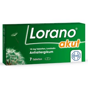 Lorano 超有效的过敏药 快速缓解瘙痒、泛红、寻麻疹