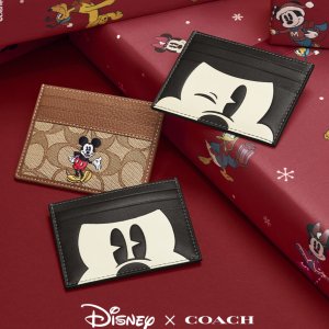Coach奥莱 x Disney系列来了! 米奇手拿包$45、封面$186