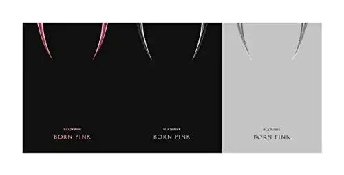 BORN PINK 整套专辑+海报(粉+黑+灰)