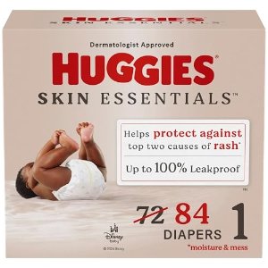 HuggiesSkin Essentials 好奇敏感肌纸尿布 1号84枚