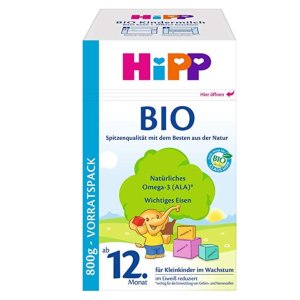 HiPP 有机儿童奶粉 4x800克装 特价 12个月以上适用