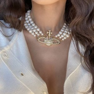 上新：Vivienne Westwood 西太后热卖 收珍珠、土星款式等首饰