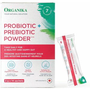 Amazon春季大促🌸：Organika Prebiotic + Probiotic 益生元纤维+益生菌冲泡粉