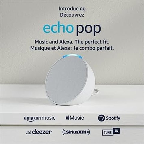 Echo Pop好价$34.99Amazon Echo & Alexa 设备大促 - 语音助手低至4折