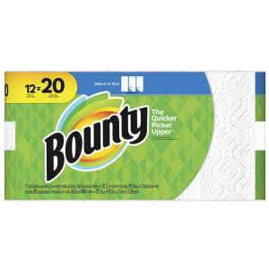 Bounty 厨房纸12大卷 相当于普通20卷 厨房擦水抹油必备