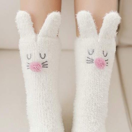 可爱兔子袜