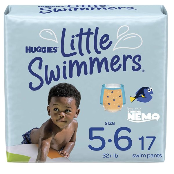 Little Swimmers 宝宝游泳尿不湿17个 5-6号